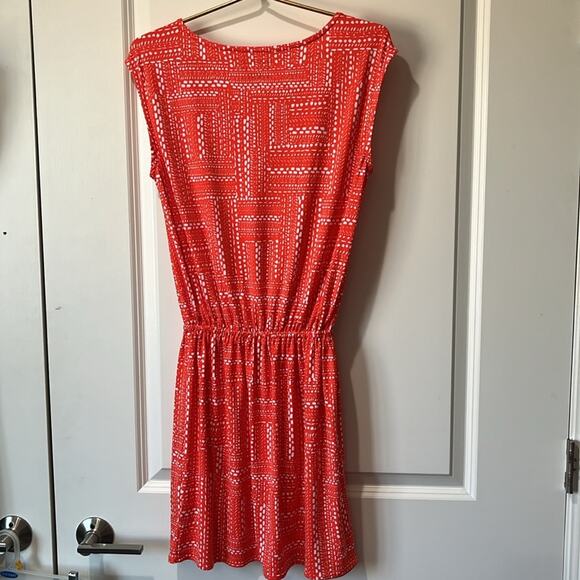 Southern Tide Gameday Varsity Capped Sleeves Elastic Waist Dress Size Sm… - Picture 5 of 6